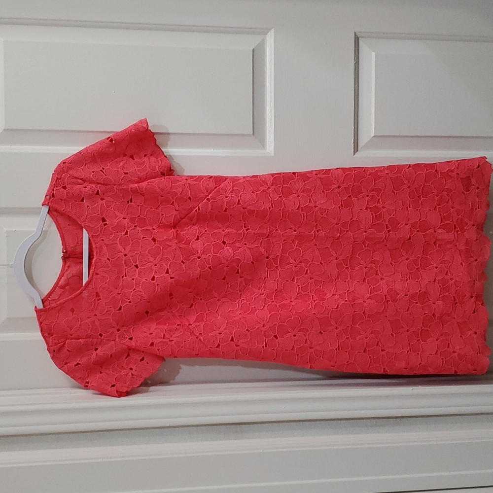 Calvin Klein Size 4 Pink Dress